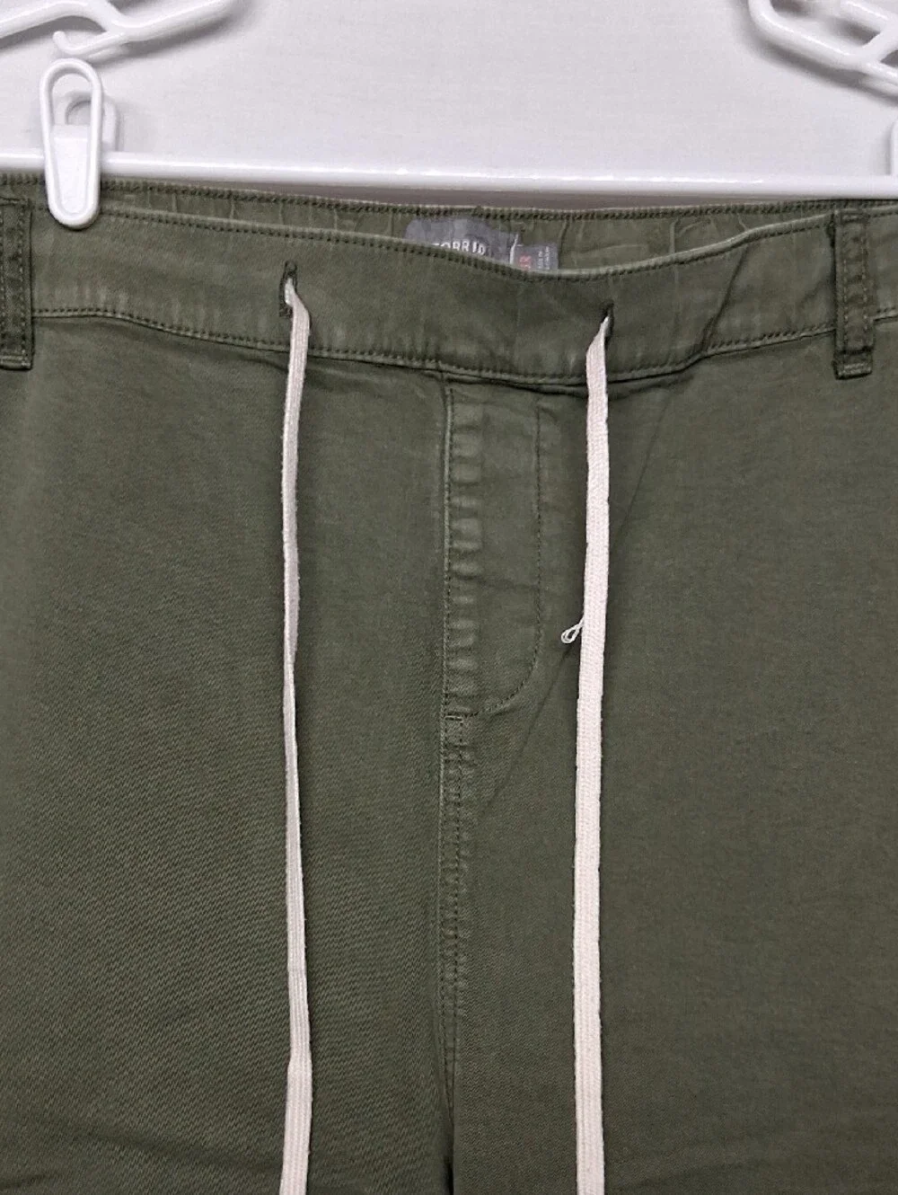 Torrid Olive Drawstring Cargo Pants - Picture 4 of 10